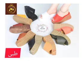 صندل و روفرشی لژدار تمام طبی زنانه 617-1