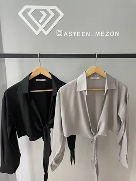 نیم‌تنه حریر گره‌ای