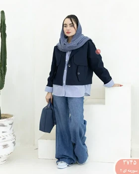 ترنچ کت کوتاه دوژیله 3745