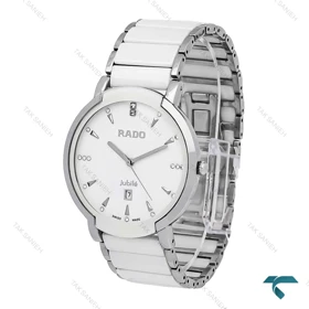 ساعت رادو Centrix مردانه وسط سرامیکی استیل سفید Rado-6342-G