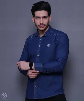 پیراهن جین آستین بلند وارداتی ترک برند لیوایز