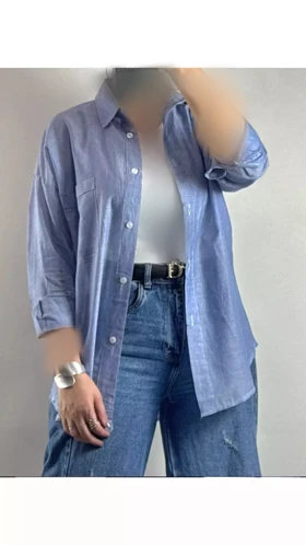 شومیز راه راه وال زنانه 75334