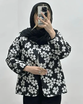 کت شکوفه ژاکارد
