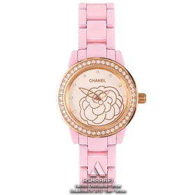 ساعت شنل صورتی Chanel D.Z.98008P