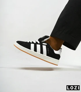 کفش کتانی بزرگ پا مشکی ADIDAS Campus