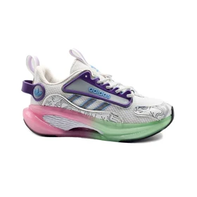 کتانی اسپرت زنانه مدل آدیداس هرموسو ADIDAS HAEMOSO رنگ سفید بنفش