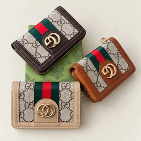 کیف کارت زنانه طرح گوچی (GUCCI)