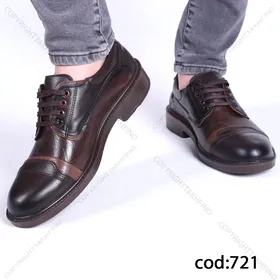 کفش بندی قهوه ای - کد 721(Tb25)
