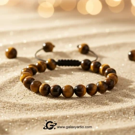 دستبند سنگ چشم ببر