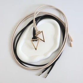 کمربند چرمی مات زنانه مدلbe7041