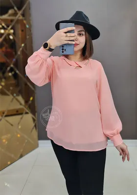 شومیز حریر ناربن