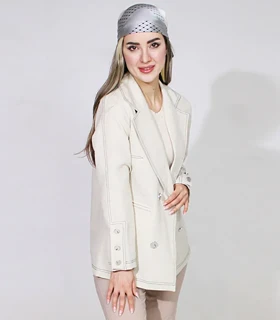 کت بخیه‌دوزی زنانه کد 4575