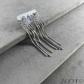 گوشواره زنانه YSX آبشاری نگین‌دار 20368