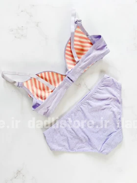 ست شورت و سوتین اسفنجی مانکنی بدون فنر