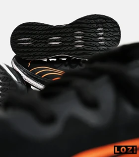 کفش کتانی ورزشی مشکی نارنجی مردانه و زنانه PUMA مدل 5452