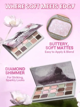 پالت سایه چشم شیگلم مدل Orchid Hour حجم 15 رنگ