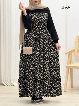 4293-پیراهن مزونی لاوین