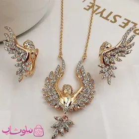 ست گردنبند و گوشواره ژوپینگ فرشته