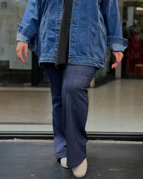 شلوار دمپا جین کشی