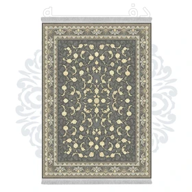 فرشینه از جنس پارچه هازان مخمل ترک طرح سنتی و مدرن برند دفه کد DHU79