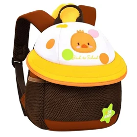 کوله پشتی بچه گانه اورجینال زد ام بی بی ZM BABY 011 (قهوه ای)