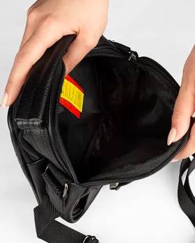 کیف دوشی مشکی 874