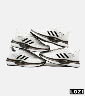 کفش کتانی مردانه سفید مشکی ADIDAS UltraBoost