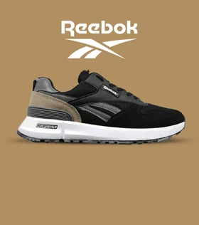 کفش کتانی مشکی طوسی REEBOK Unphased Pro مدل 4862