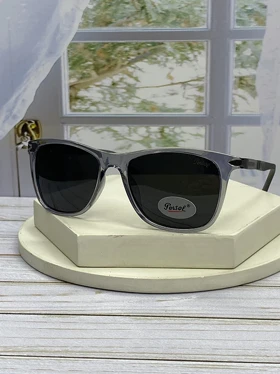 عینک آفتابی مردانه با فریم ساده فریم کائوچو سبک و عدسی پلیکربنات UV400 پلاریزه