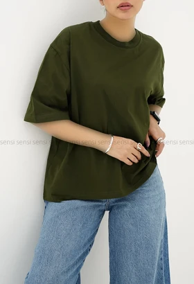 تیشرت باکسی رنگی کد1005288