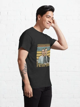 تیشرت prison break طرح Prison Break Retro Vintage کد 202483