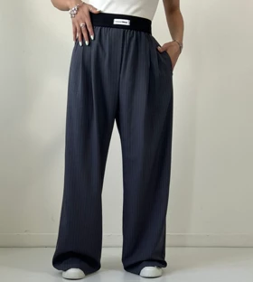 شلوار بگ کمر کش کد 200213