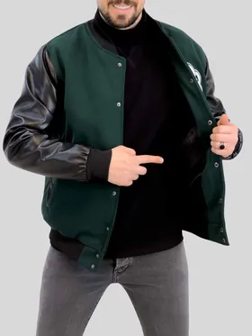 بامبر جکت 11041 سبز