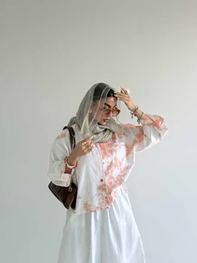 شومیز آبرنگی زیوا