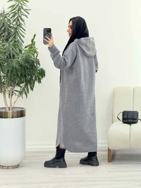 پیراهن بافت جلو جیب