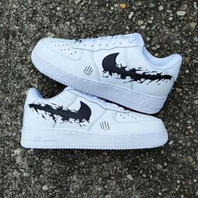 کفش نایک ایرفورس طرح بتمن batman nike تک سایز