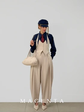 شومیز یقه خرگوشی 2 (سرمه ای درباری)