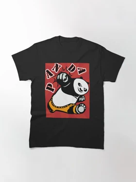 تیشرت kung fu panda طرح Kung Fu Panda Colored کد 199676