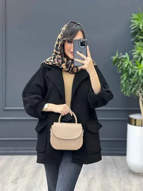 پالتو جیب پاکتی آستین پیله