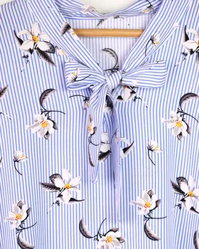 شومیز یقه کرواتی زنانه 0526