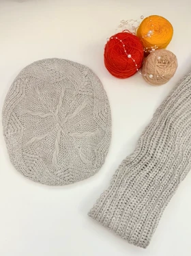 کلاه و شالگردن فرانسوی جدید