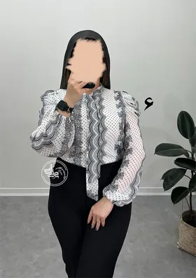 شومیز آستین پفی