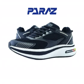 کفش اسپرت و روزمره مردانه برند اسکچرز Skechers مدل مانستر مشکی سفید کد 380