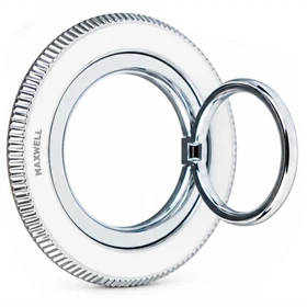 هولدر انگشتی مگنتی مکسول Maxwell مدل Magnetic Ring Holder (سفید نقره ای)