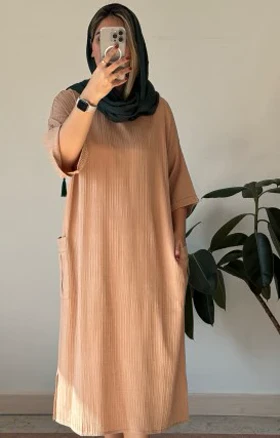 پیراهن مانتویی دلسا 8