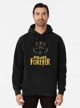 هودی مارول | هودی Marvel طرح Wakanda Forever کد 112893