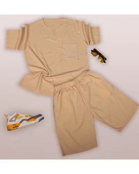 تیشرت شلوارک Zara (کرم)
