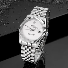 ساعت تمام استیل رولکس دیت جاست Rolex datejust SW2 (سفید)