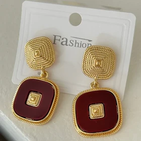 گوشواره زنانه آویز کد 451