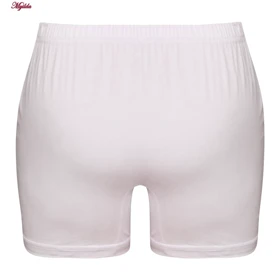 شورت مردانه ماییلدا مدل پادار پنبه‌ای کد 4702-4 رنگ سفید بسته چهار عددی